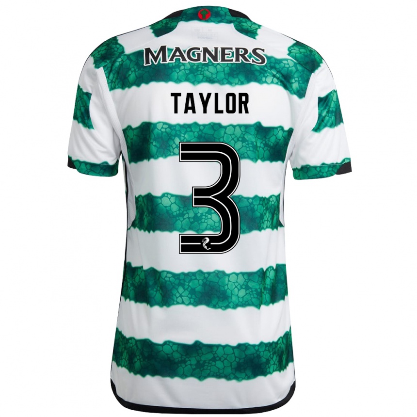 Niño Fútbol Camiseta Greg Taylor #3 Verde 1ª Equipación 2023/24 México