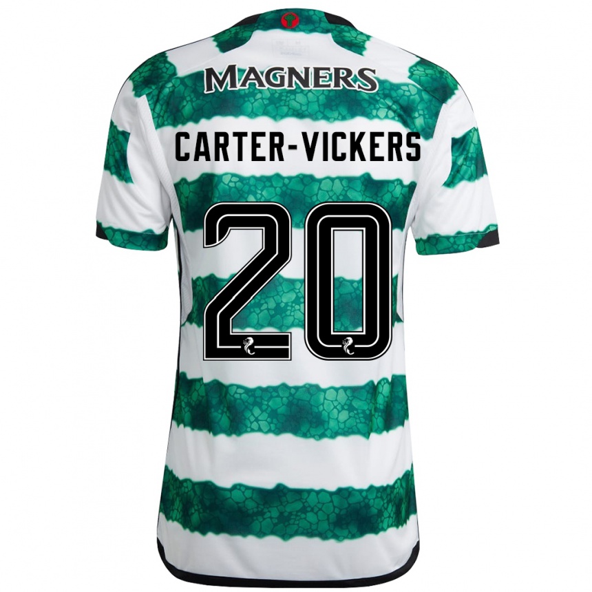 Niño Fútbol Camiseta Cameron Carter-Vickers #20 Verde 1ª Equipación 2023/24 México