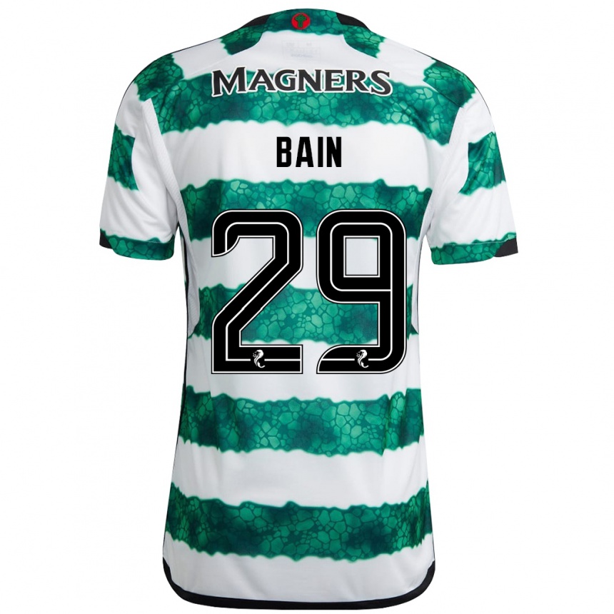 Niño Fútbol Camiseta Scott Bain #29 Verde 1ª Equipación 2023/24 México