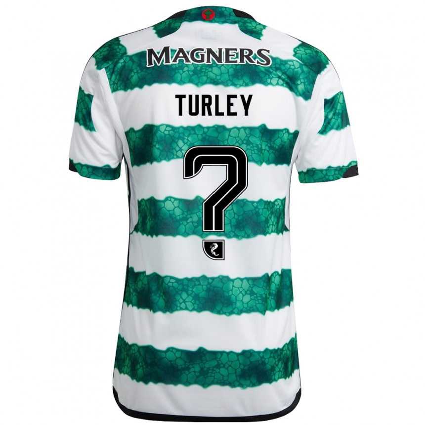 Niño Fútbol Camiseta Francis Turley #0 Verde 1ª Equipación 2023/24 México