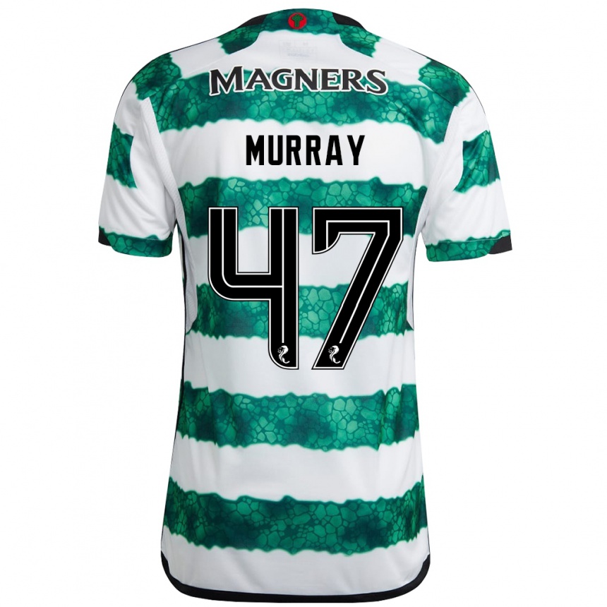 Niño Fútbol Camiseta Dane Murray #47 Verde 1ª Equipación 2023/24 México