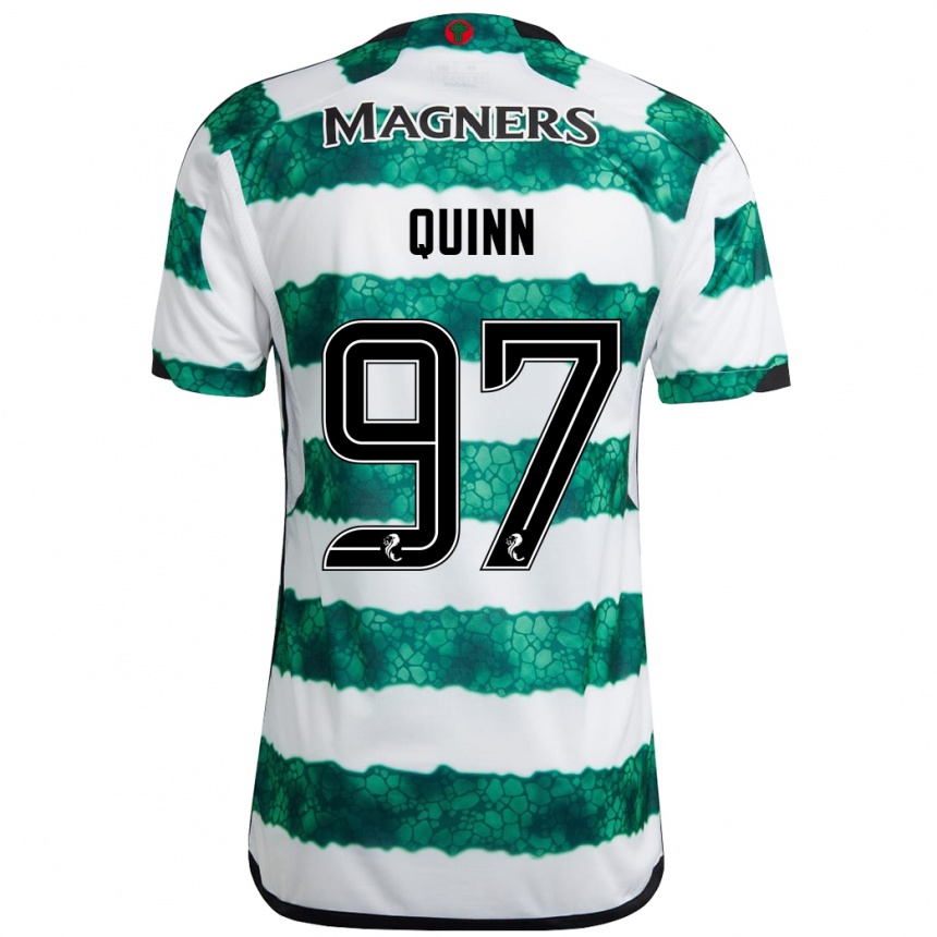 Niño Fútbol Camiseta Ben Quinn #97 Verde 1ª Equipación 2023/24 México