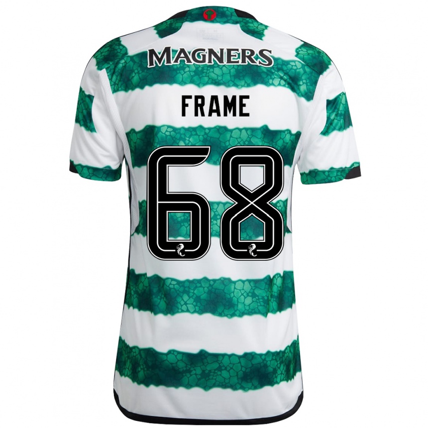 Niño Fútbol Camiseta Mitchel Frame #68 Verde 1ª Equipación 2023/24 México