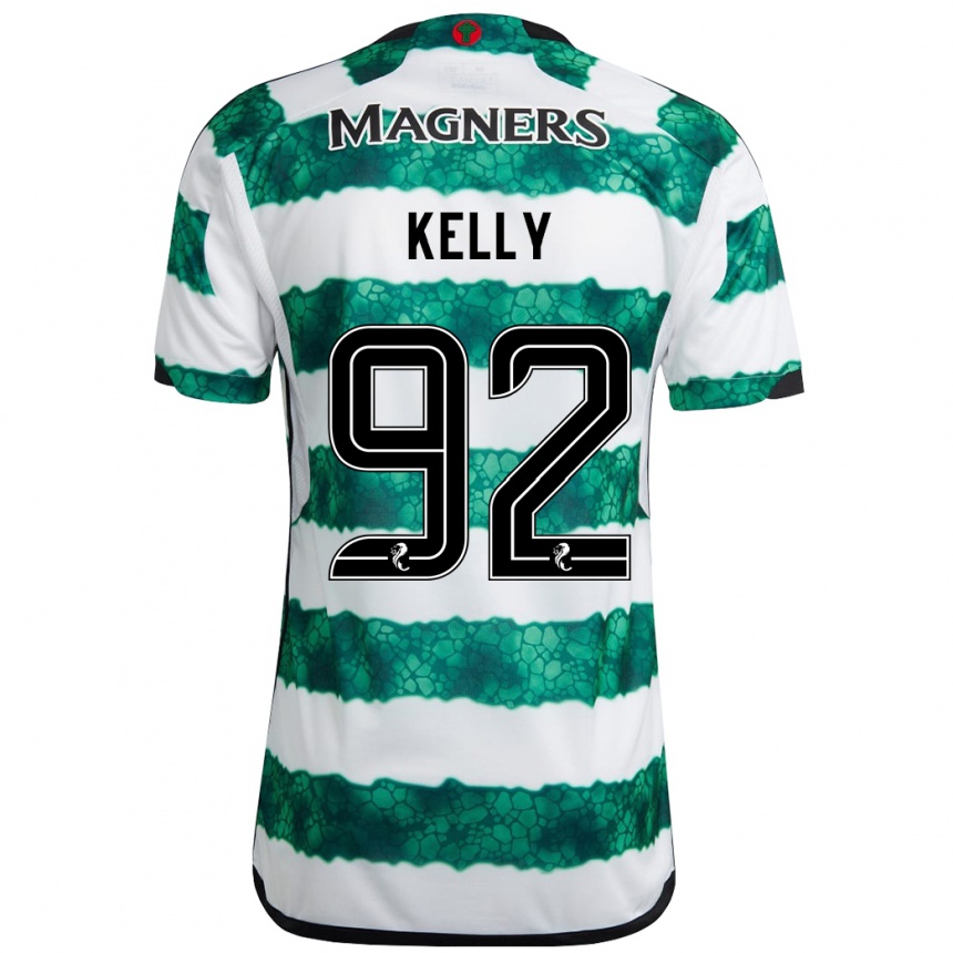 Niño Fútbol Camiseta Daniel Kelly #92 Verde 1ª Equipación 2023/24 México