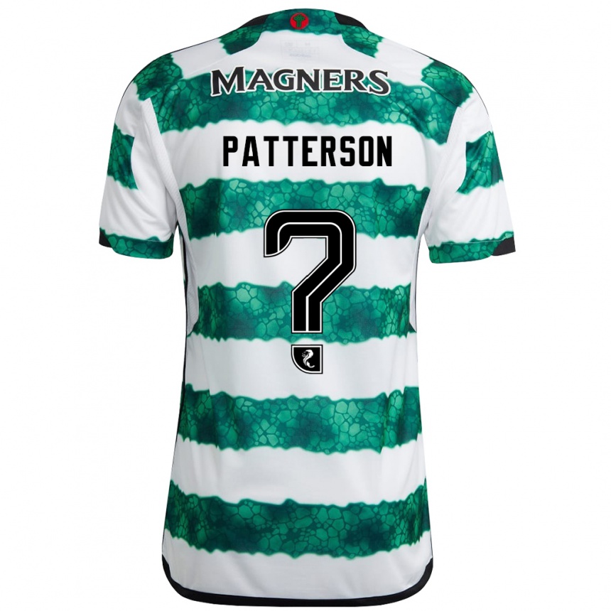 Niño Fútbol Camiseta Cameron Patterson #0 Verde 1ª Equipación 2023/24 México