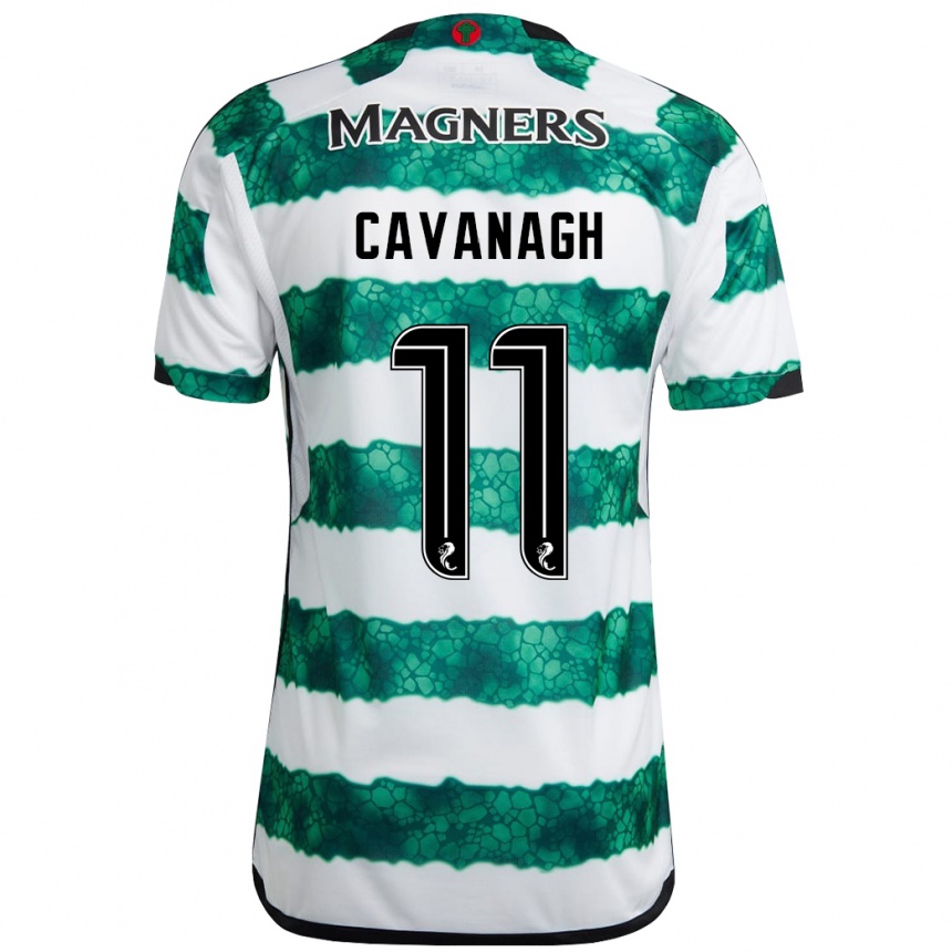 Niño Fútbol Camiseta Colette Cavanagh #11 Verde 1ª Equipación 2023/24 México