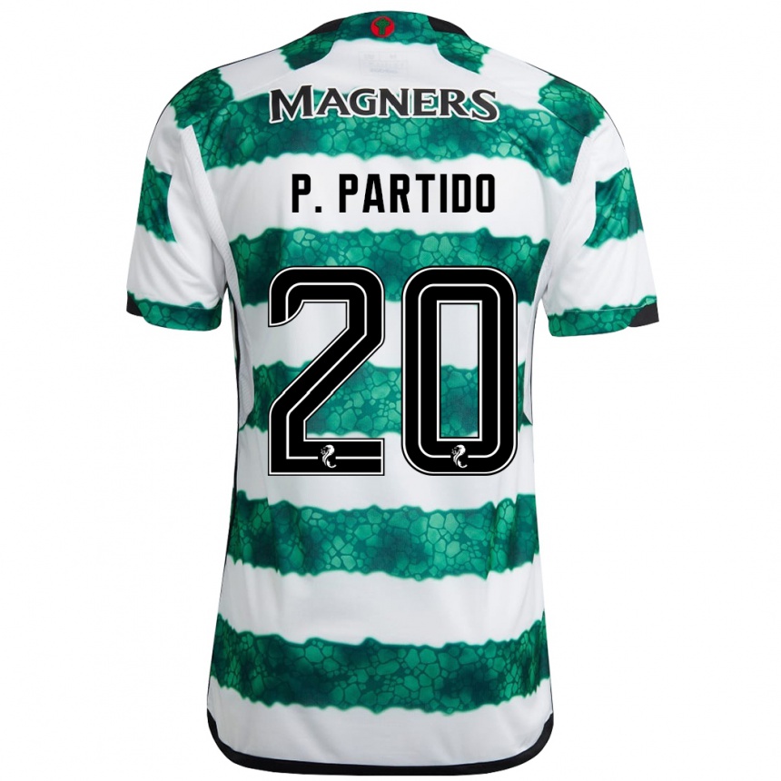 Niño Fútbol Camiseta Paula Partido #20 Verde 1ª Equipación 2023/24 México