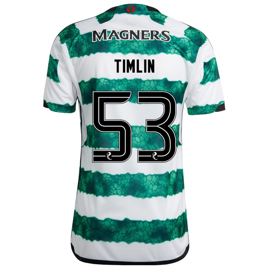 Niño Fútbol Camiseta Sophie Timlin #53 Verde 1ª Equipación 2023/24 México