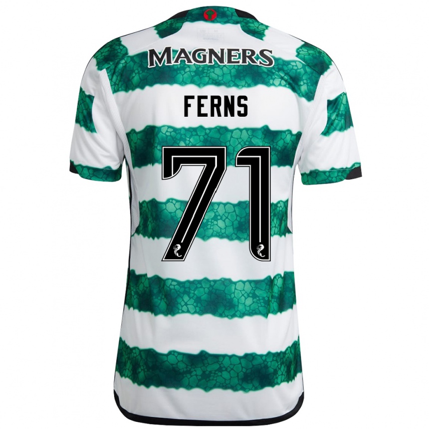 Niño Fútbol Camiseta Abbie Ferns #71 Verde 1ª Equipación 2023/24 México