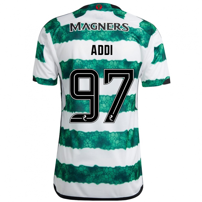 Niño Fútbol Camiseta Imane Addi #97 Verde 1ª Equipación 2023/24 México