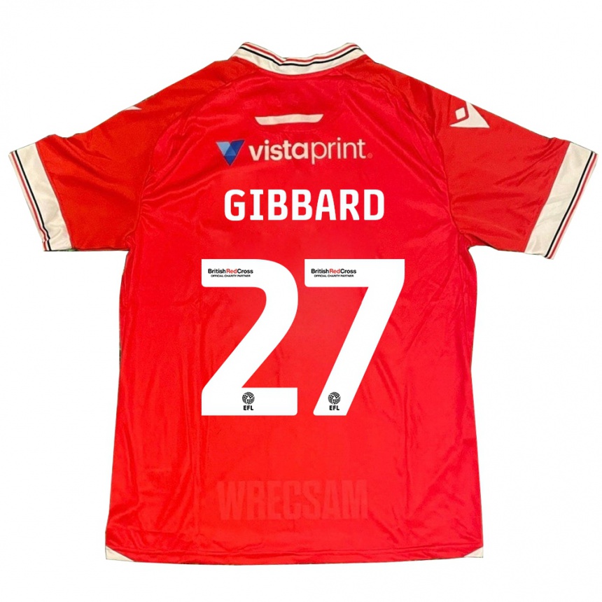 Niño Fútbol Camiseta Mari Gibbard #27 Rojo 1ª Equipación 2023/24 México