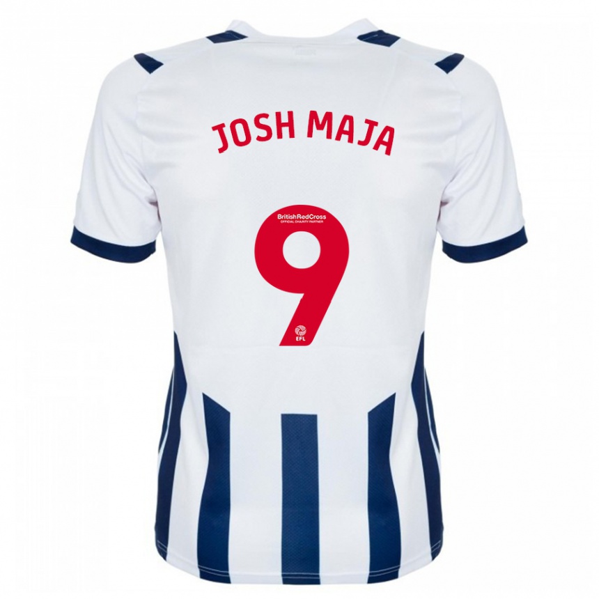 Niño Fútbol Camiseta Josh Maja #9 Blanco 1ª Equipación 2023/24 México