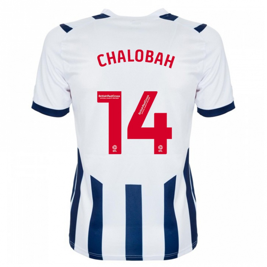 Niño Fútbol Camiseta Nathaniel Chalobah #14 Blanco 1ª Equipación 2023/24 México