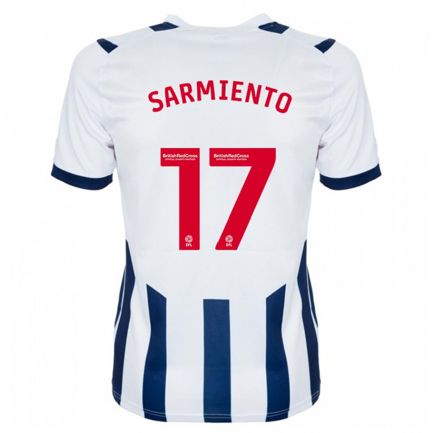 Niño Fútbol Camiseta Jeremy Sarmiento #17 Blanco 1ª Equipación 2023/24 México