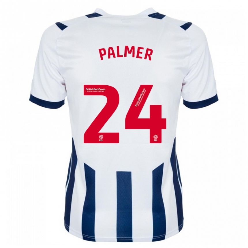 Niño Fútbol Camiseta Alex Palmer #24 Blanco 1ª Equipación 2023/24 México