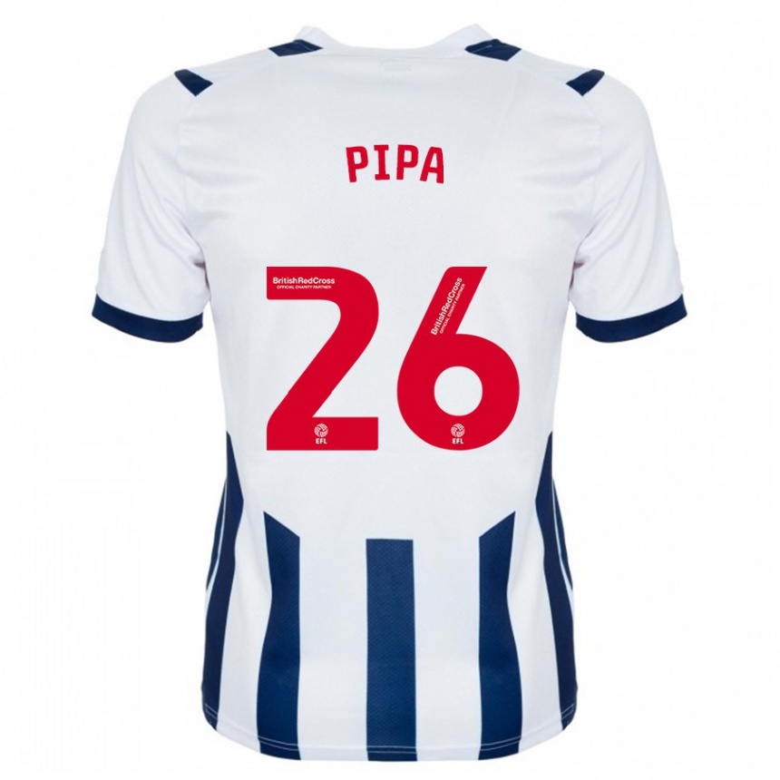 Niño Fútbol Camiseta Pipa #26 Blanco 1ª Equipación 2023/24 México