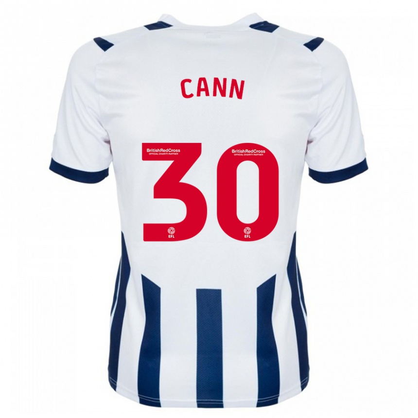 Niño Fútbol Camiseta Ted Cann #30 Blanco 1ª Equipación 2023/24 México