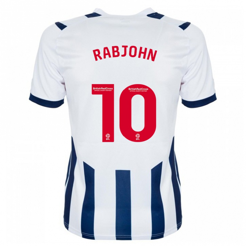 Niño Fútbol Camiseta Olivia Rabjohn #10 Blanco 1ª Equipación 2023/24 México