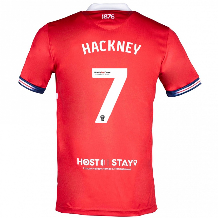 Niño Fútbol Camiseta Hayden Hackney #7 Rojo 1ª Equipación 2023/24 México