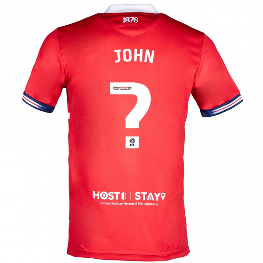 Niño Fútbol Camiseta Fenton John #0 Rojo 1ª Equipación 2023/24 México