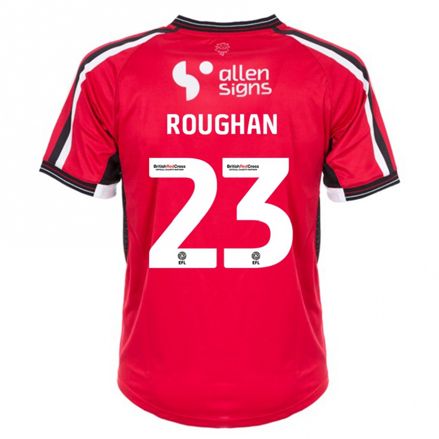 Niño Fútbol Camiseta Sean Roughan #23 Rojo 1ª Equipación 2023/24 México