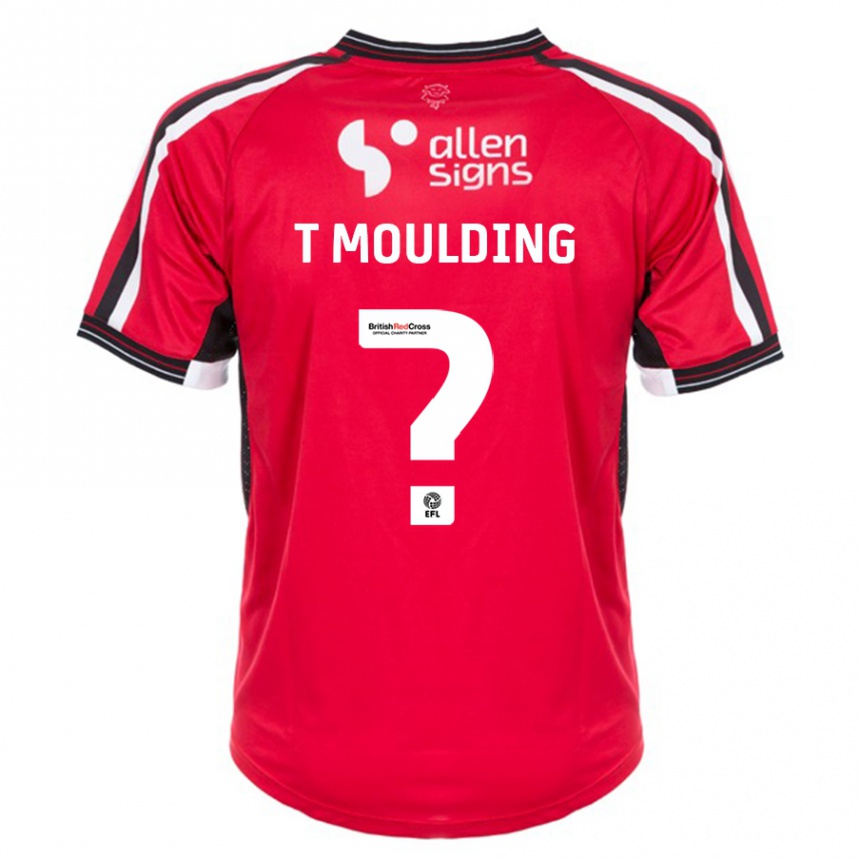 Niño Fútbol Camiseta Ella Thompson-Moulding #0 Rojo 1ª Equipación 2023/24 México