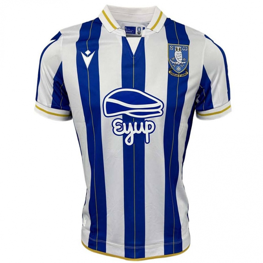 Niño Fútbol Camiseta Rio Shipston #0 Azul Blanco 1ª Equipación 2023/24 México