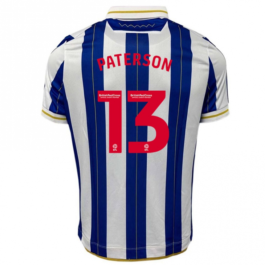 Niño Fútbol Camiseta Callum Paterson #13 Azul Blanco 1ª Equipación 2023/24 México