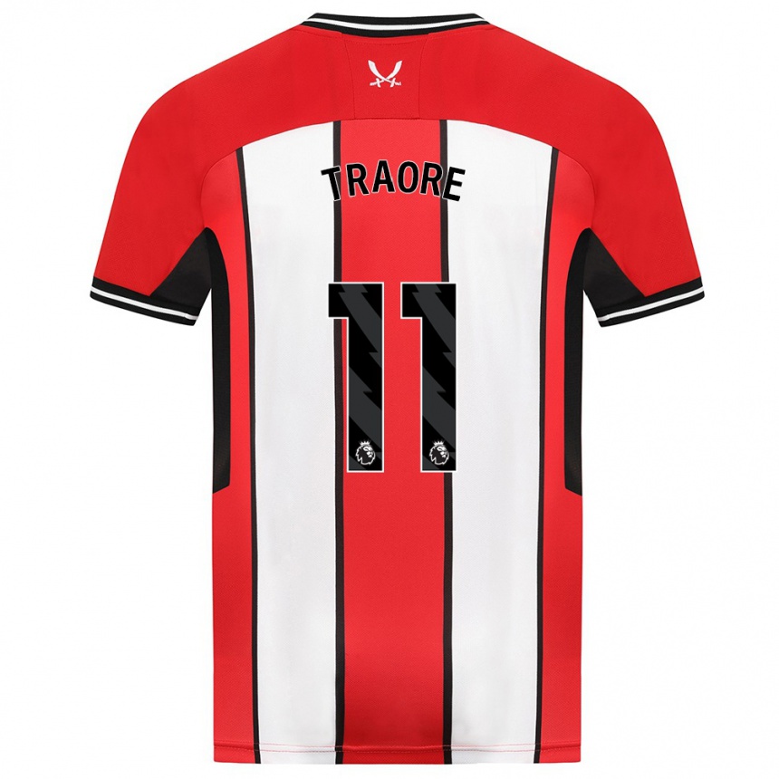 Niño Fútbol Camiseta Bénie Traoré #11 Rojo 1ª Equipación 2023/24 México