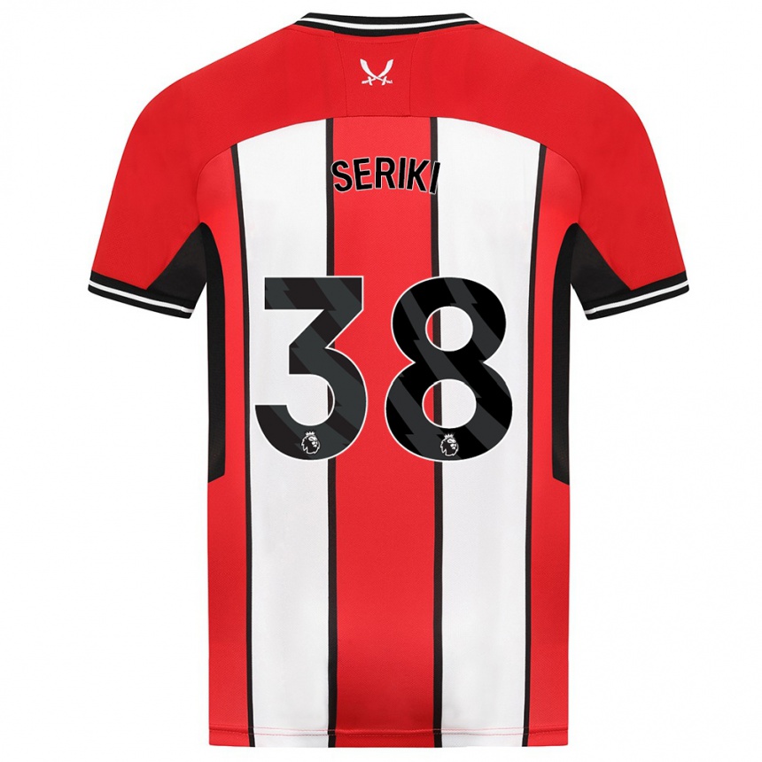 Niño Fútbol Camiseta Femi Seriki #38 Rojo 1ª Equipación 2023/24 México