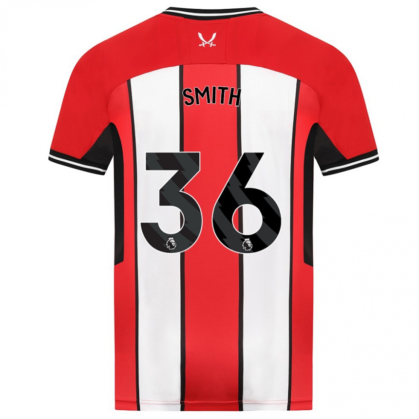 Niño Fútbol Camiseta Joshua Smith #36 Rojo 1ª Equipación 2023/24 México