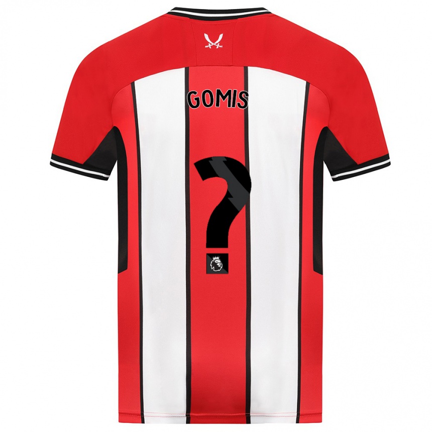 Niño Fútbol Camiseta Nicksoen Gomis #0 Rojo 1ª Equipación 2023/24 México