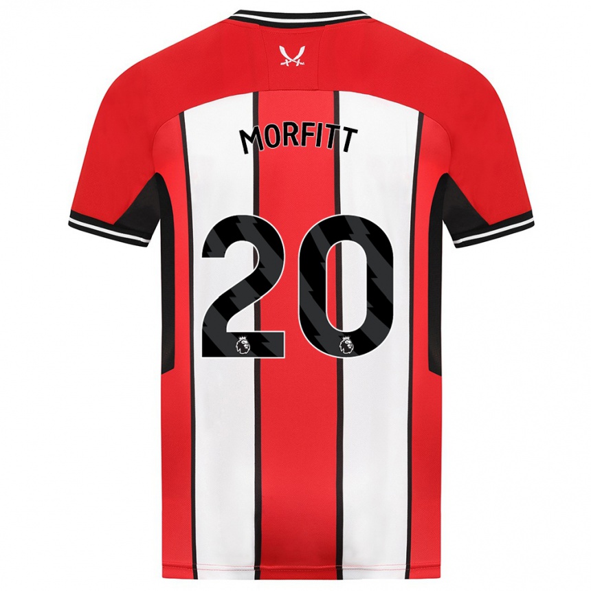 Niño Fútbol Camiseta Izzy Morfitt #20 Rojo 1ª Equipación 2023/24 México