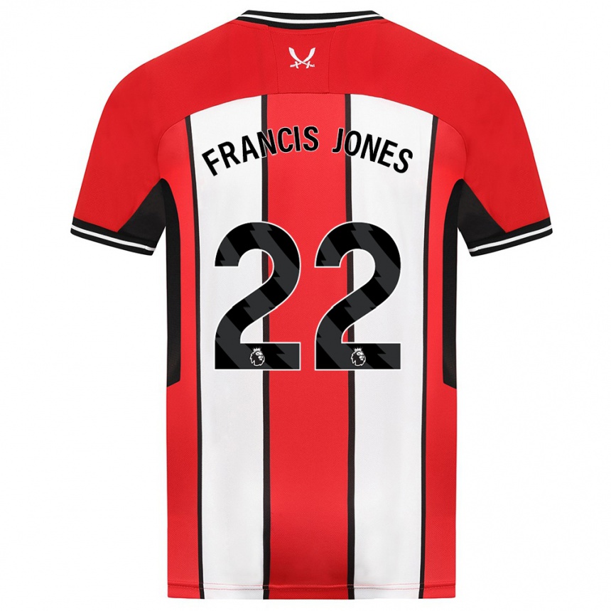 Niño Fútbol Camiseta Maria Francis-Jones #22 Rojo 1ª Equipación 2023/24 México