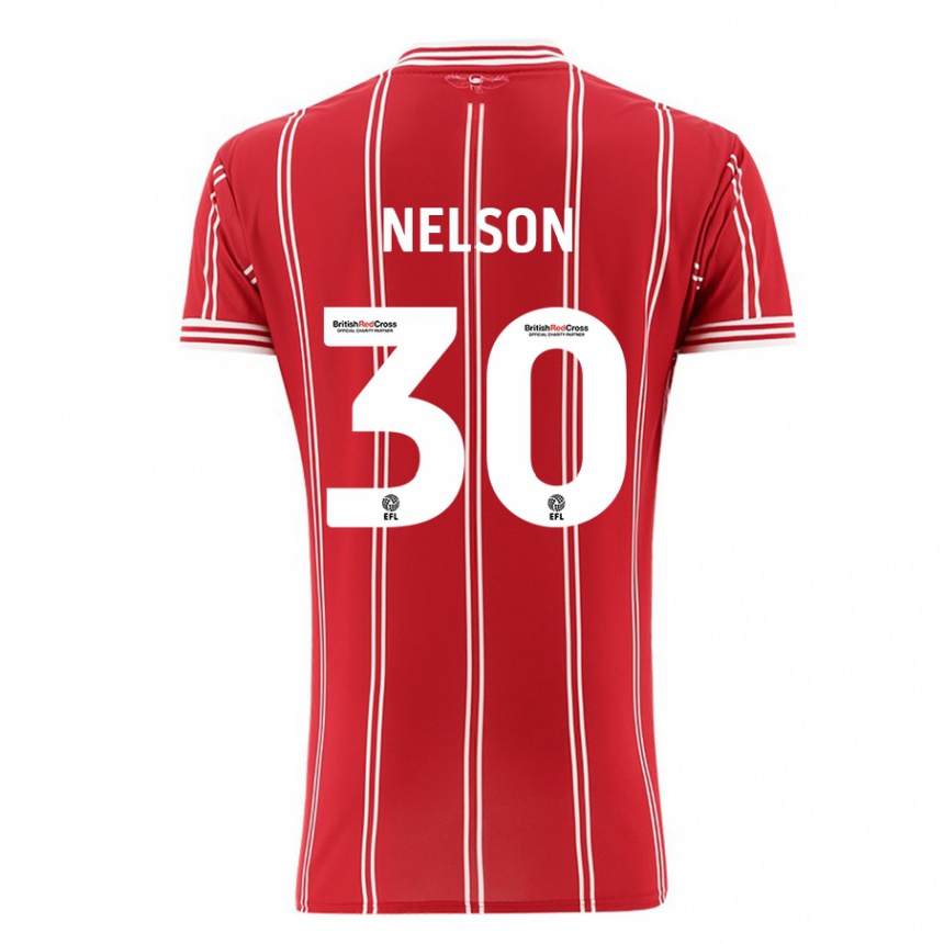 Niño Fútbol Camiseta Raekwon Nelson #30 Rojo 1ª Equipación 2023/24 México