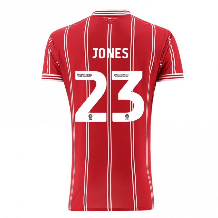 Niño Fútbol Camiseta Carrie Jones #23 Rojo 1ª Equipación 2023/24 México