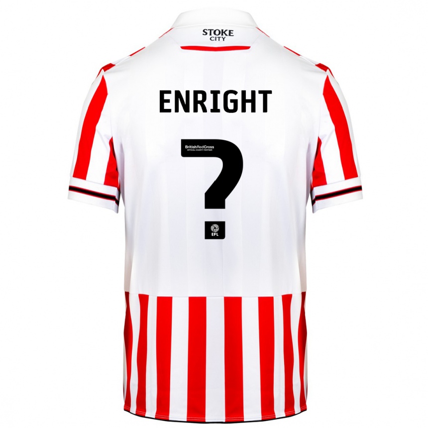 Niño Fútbol Camiseta Luke Enright #0 Rojo Blanco 1ª Equipación 2023/24 México