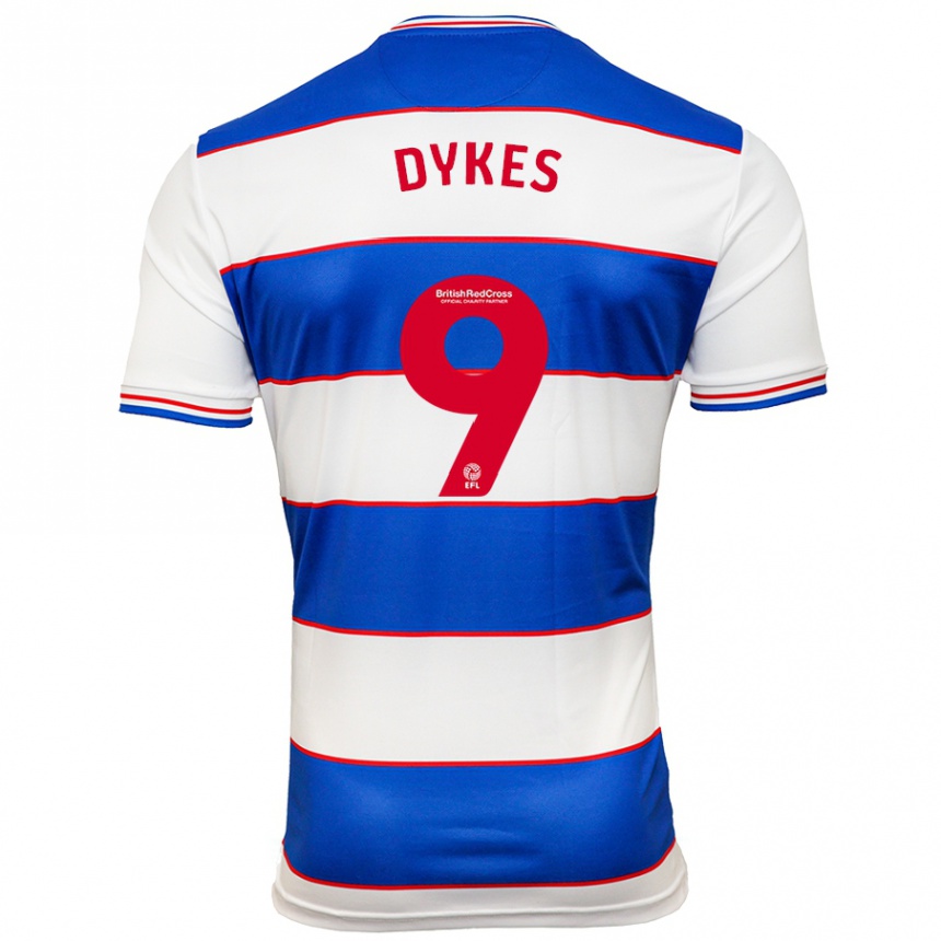 Niño Fútbol Camiseta Lyndon Dykes #9 Blanco Azul 1ª Equipación 2023/24 México