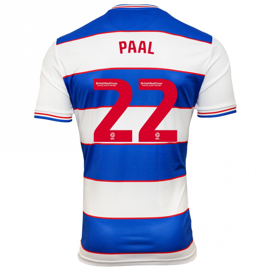 Niño Fútbol Camiseta Kenneth Paal #22 Blanco Azul 1ª Equipación 2023/24 México