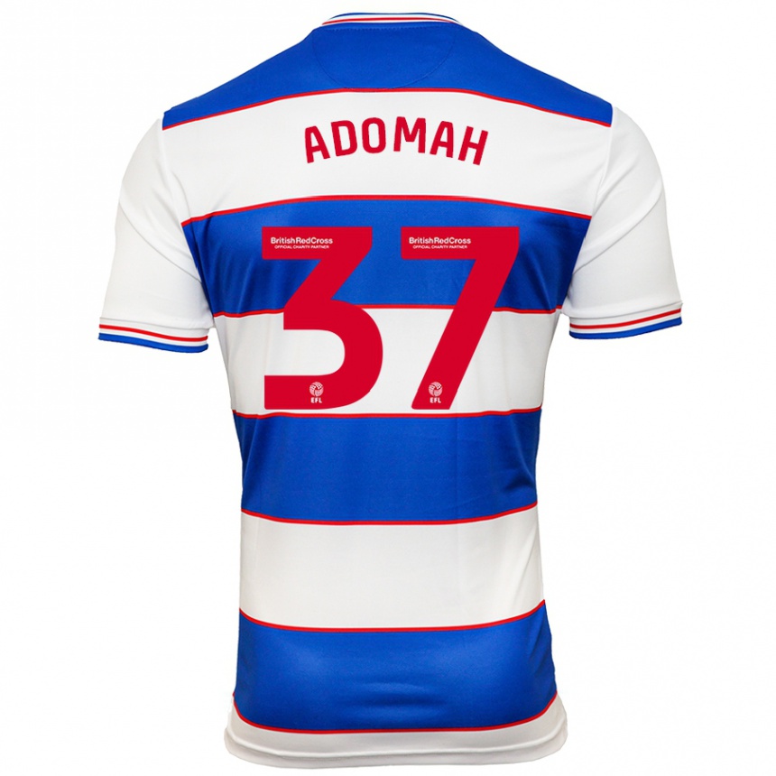 Niño Fútbol Camiseta Albert Adomah #37 Blanco Azul 1ª Equipación 2023/24 México