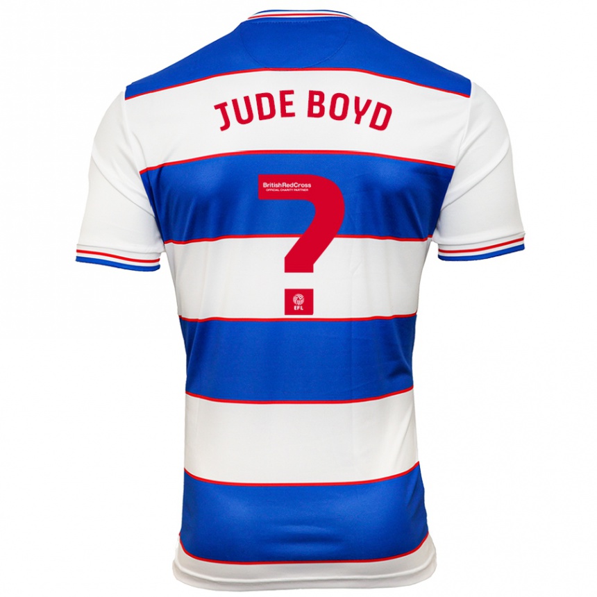 Niño Fútbol Camiseta Arkell Jude-Boyd #0 Blanco Azul 1ª Equipación 2023/24 México