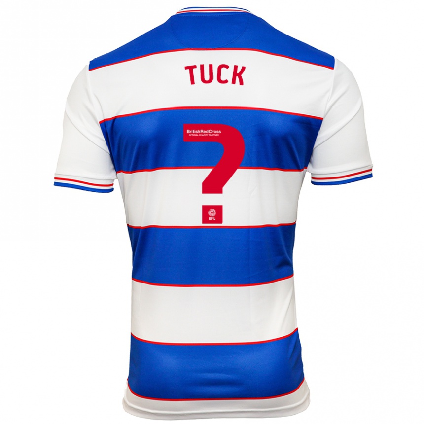 Niño Fútbol Camiseta Alfie Tuck #0 Blanco Azul 1ª Equipación 2023/24 México