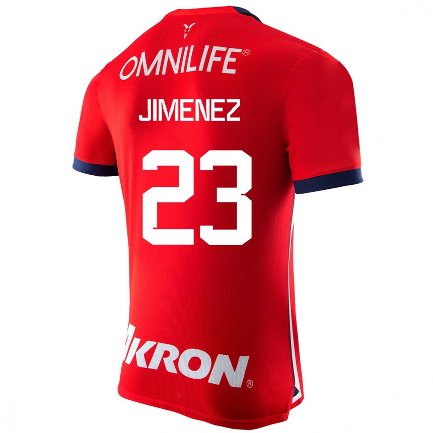 Niño Fútbol Camiseta Miguel Jiménez #23 Rojo 1ª Equipación 2023/24 México