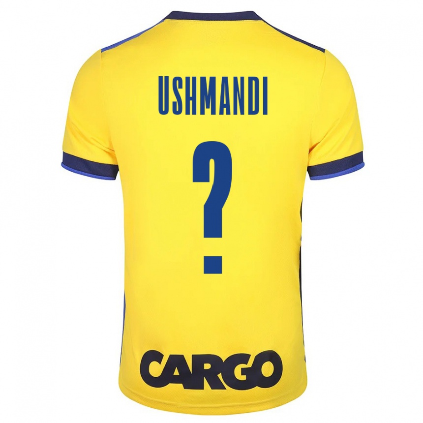 Niño Fútbol Camiseta Anar Ushmandi #0 Amarillo 1ª Equipación 2023/24 México