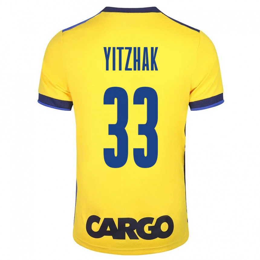 Niño Fútbol Camiseta Or Yitzhak #33 Amarillo 1ª Equipación 2023/24 México