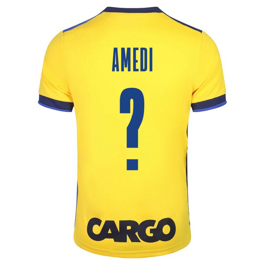 Niño Fútbol Camiseta Roei Amedi #0 Amarillo 1ª Equipación 2023/24 México