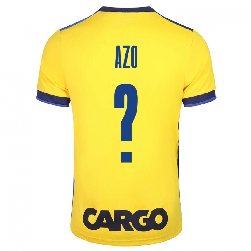 Niño Fútbol Camiseta Ori Azo #0 Amarillo 1ª Equipación 2023/24 México