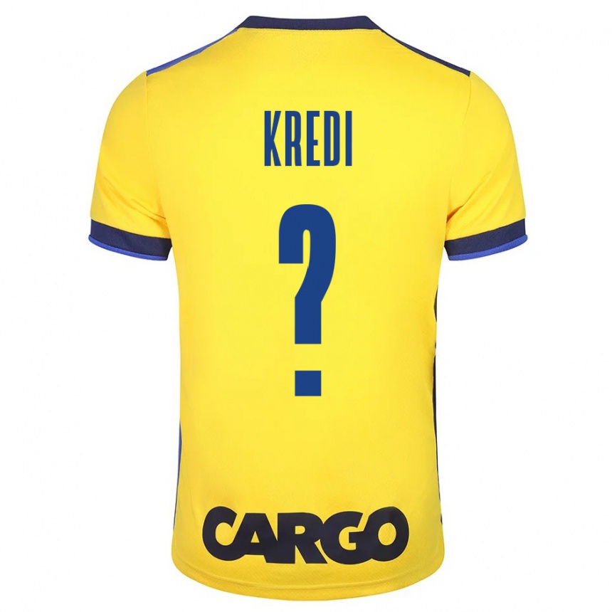 Niño Fútbol Camiseta Amit Kredi #0 Amarillo 1ª Equipación 2023/24 México