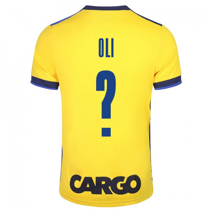 Niño Fútbol Camiseta Ido Oli #0 Amarillo 1ª Equipación 2023/24 México