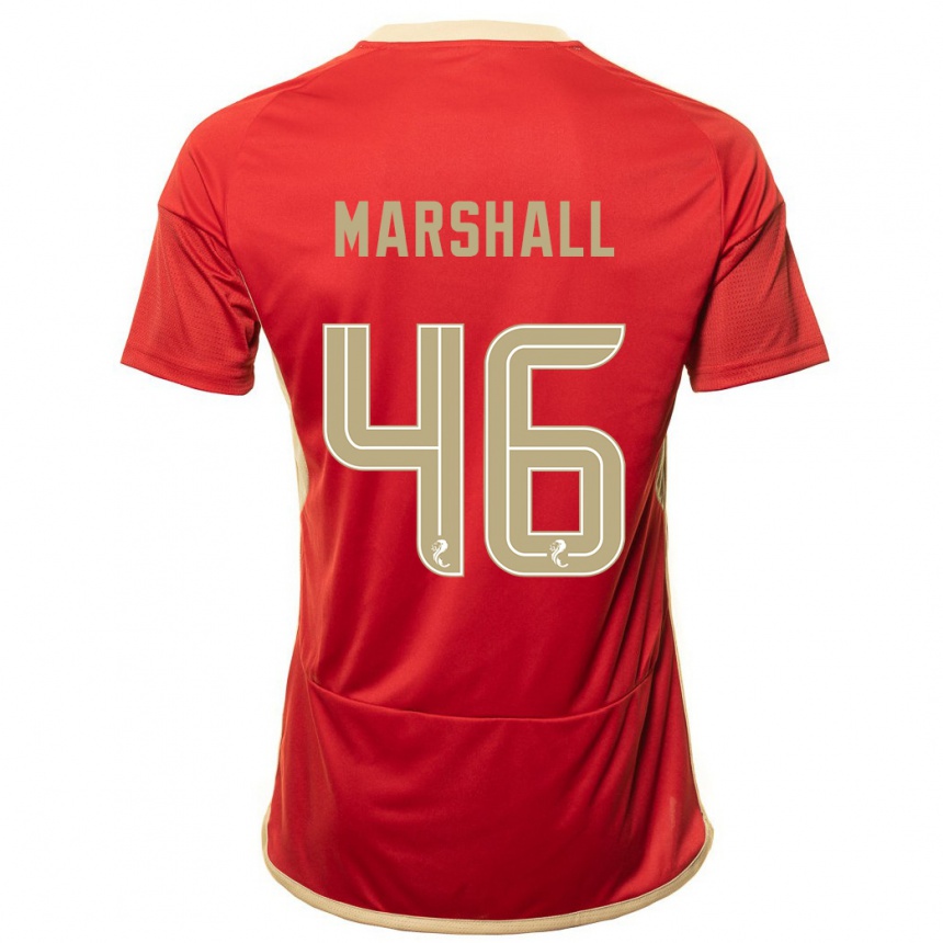 Niño Fútbol Camiseta Findlay Marshall #46 Rojo 1ª Equipación 2023/24 México